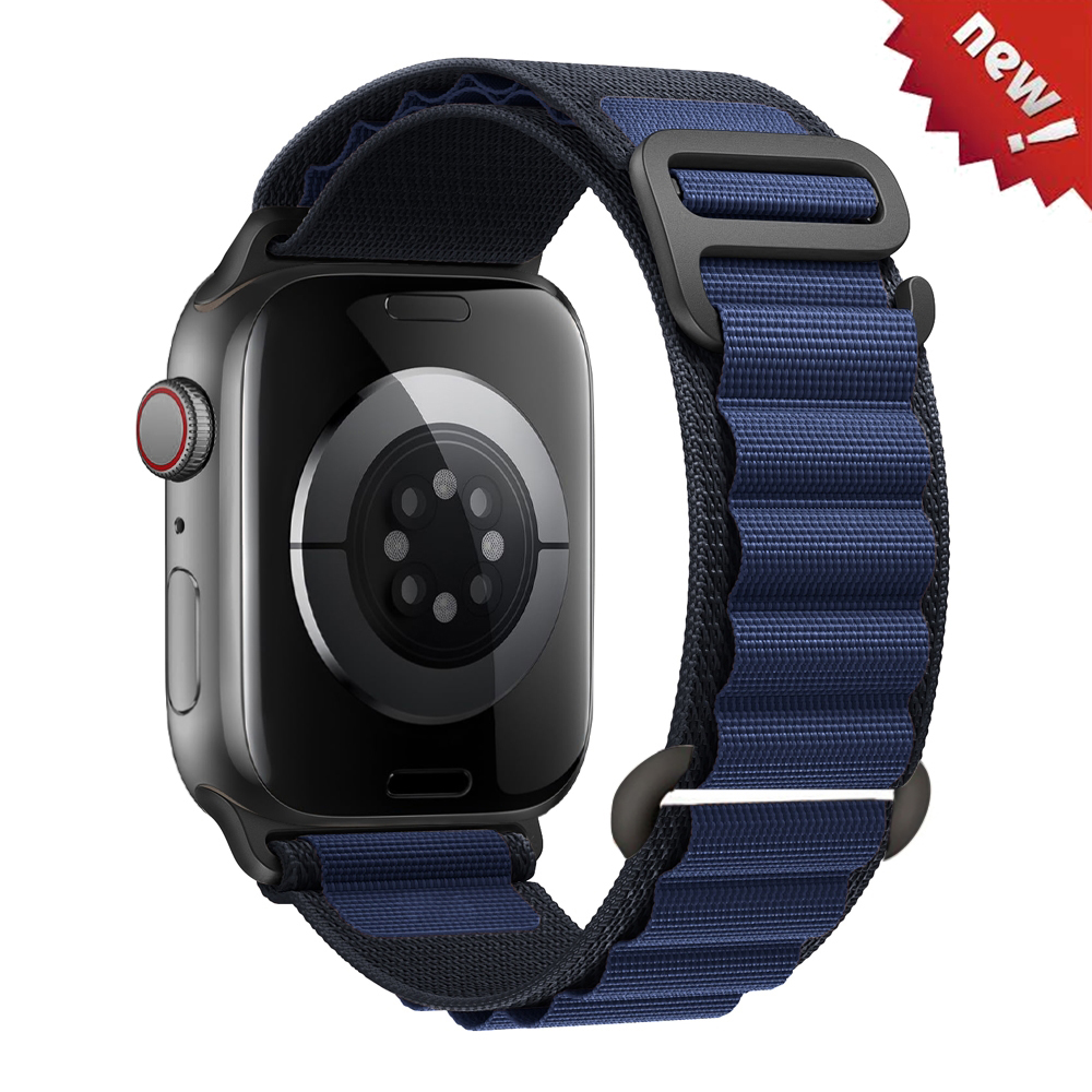 Power Tools Band - アップルウォッチ用アルパインストラップ,ウルトラ2バンド,49mm, 44mm, 45mm, 40mm, 38mm, 41mm,ナイロンブレスレット,iwatchシリーズ10,9,3