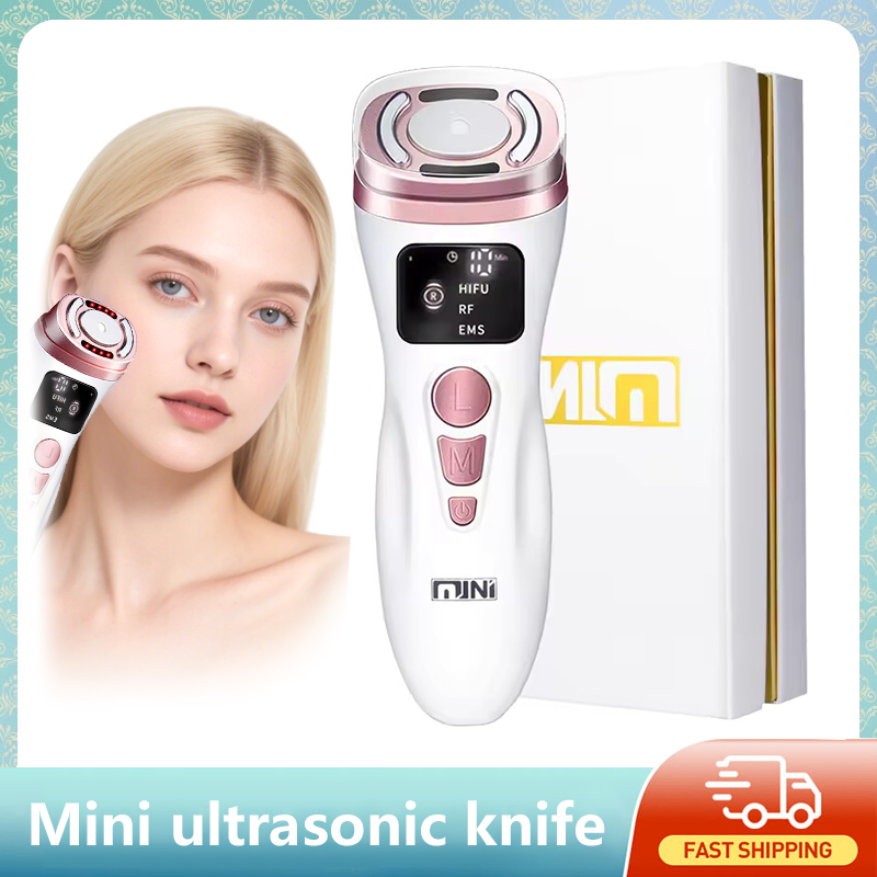 Power Tools Equipment - 新しいミニ HIFU 超音波マシン EMS マイクロカレント美顔器引き締めスキンケア抗しわ家庭用ツール