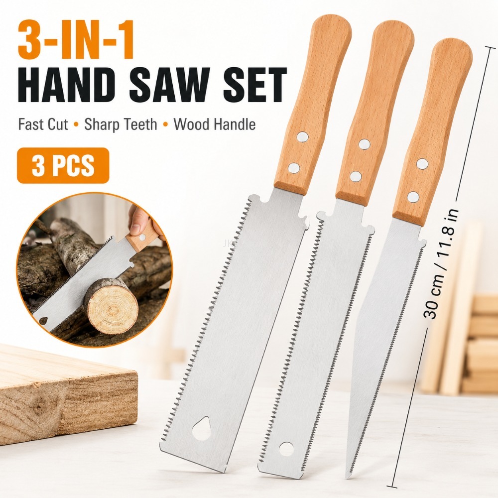 Power Tools Japan - 細歯日本式ハンドソー SK5鋼製 柔軟な木工用鋸 庭、大工、木工用ハンドツール