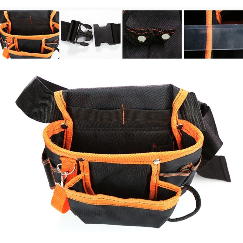 Power Tools Band - 8ポケット電気技師ウエストバッグ600doxfordクロスツールバッグメンテナンス用特殊電気技師ベルトバッグハードウェアツール用