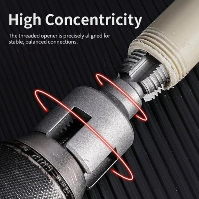 1セットパイプねじ切り工具一体型内外管ねじ切り工具電動ドリル - Power Tools Spare Parts のレビューと価格