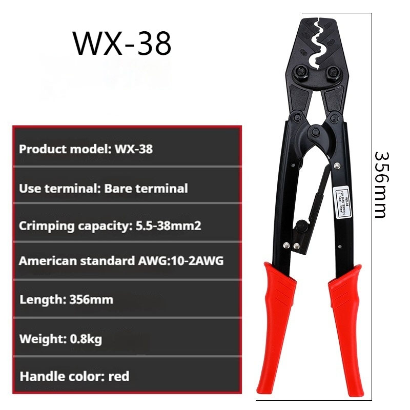 Hhs16/38 ot/ut用ラチェット端子圧着工具、非絶縁 - Power Tools Japan のレビューと価格