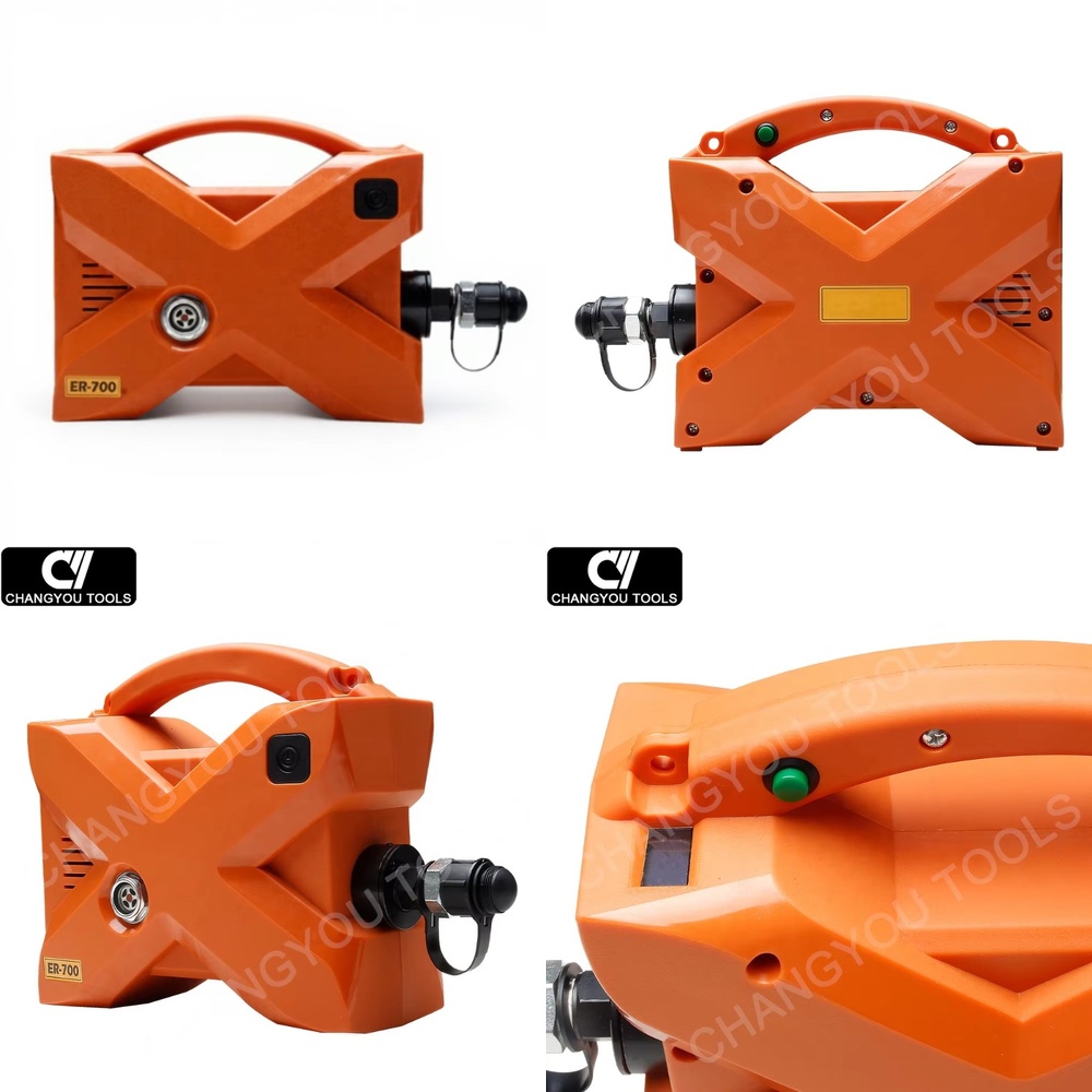ER-700 ポータブル単動油圧ポンプ DC 220Vバッテ - Power Tools Equipment のレビューと価格