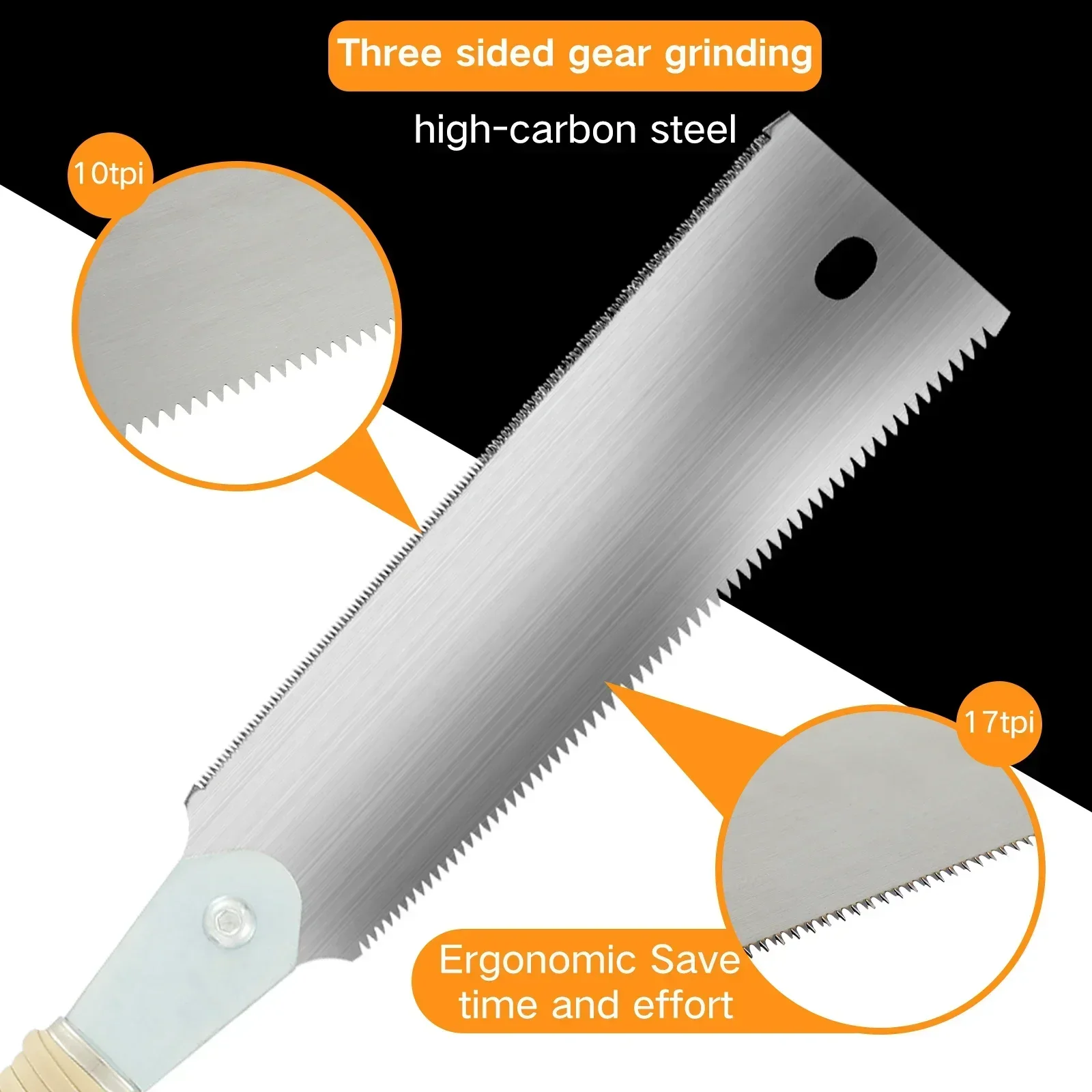 日本の両刃のハンドソー、高炭素鋼、効率的なハンドツール、シャ - Power Tools Japan のレビューと価格