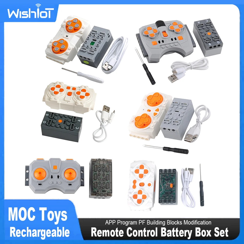 MOC リモコンセット充電式バッテリーボックス Blueto - Power Tools Lego のレビューと価格