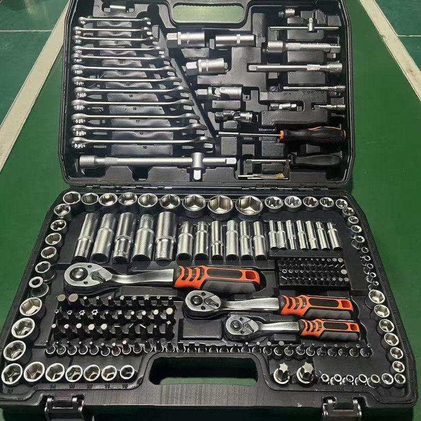 216ピースDIY自動車修理ツールキット、ハンドパワーソース - Power Tools Garden のレビューと価格