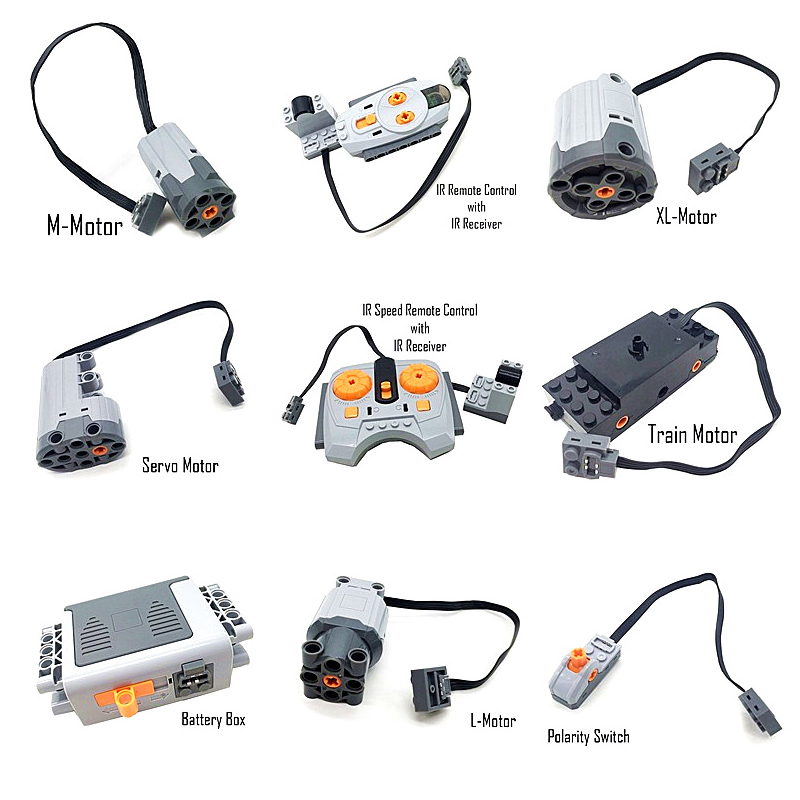 技術部品 モーター マルチパワーファンクション 8293 8 - Power Tools Lego のレビューと価格