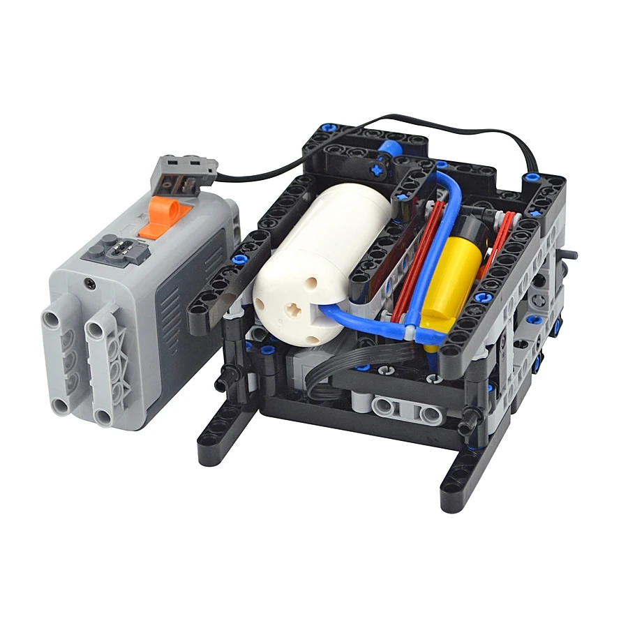 自動電気圧縮機ビルディングブロック,空気圧エアタンクロボット - Power Tools Lego のレビューと価格
