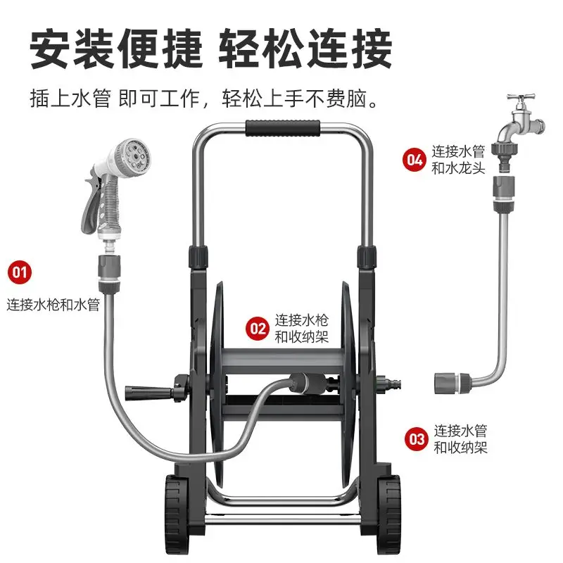 プレミアムカラーランダムホースリールガーデンパワーツールウォ - Power Tools Garden のレビューと価格