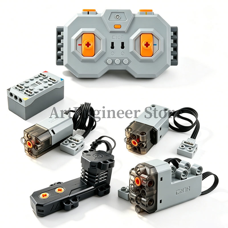 CaDAパワーファンクションズ M/L/サーボモーター ビル - Power Tools Lego のレビューと価格