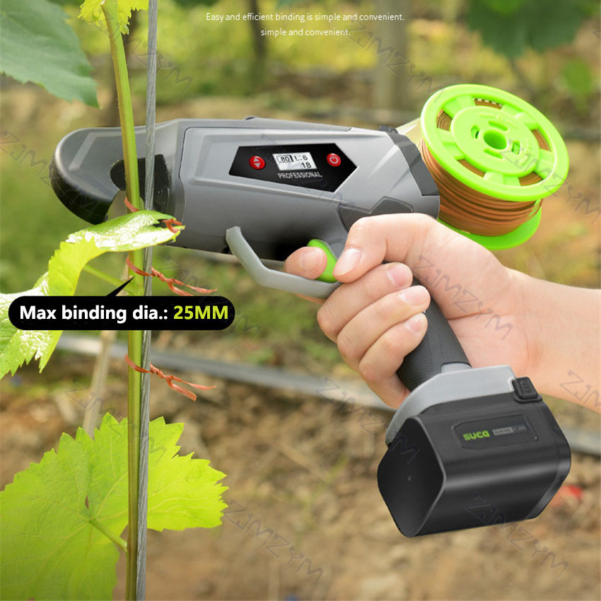 電動枝結束機、ブドウの枝や藤の結束に最適な全自動結び機、園芸 - Power Tools Garden のレビューと価格