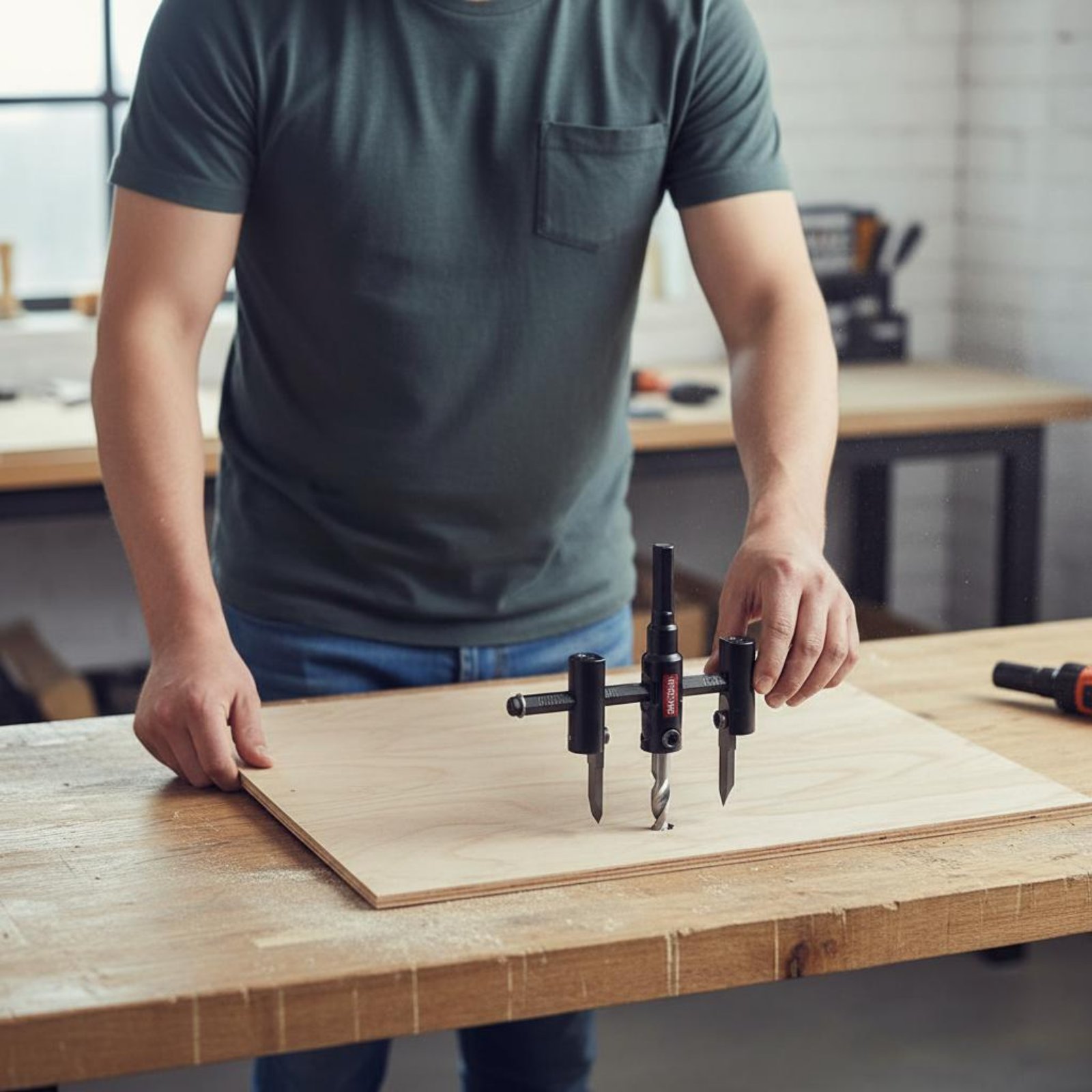 飛行機タイプの明確なスケールマーキング、調整可能な大工用ドリ - Power Tools Types のレビューと価格
