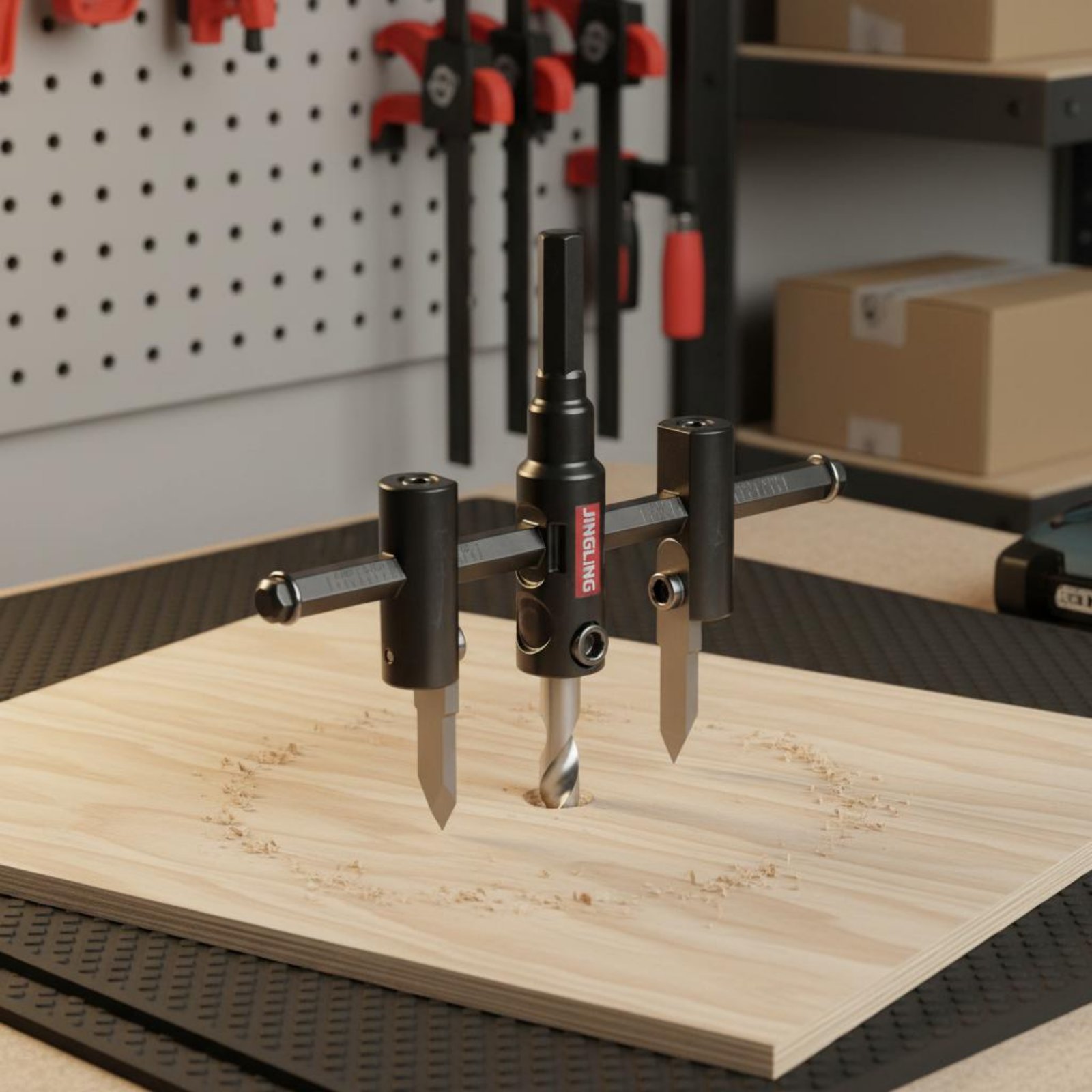飛行機タイプの明確なスケールマーキング、調整可能な大工用ドリ - Power Tools Types のレビューと価格