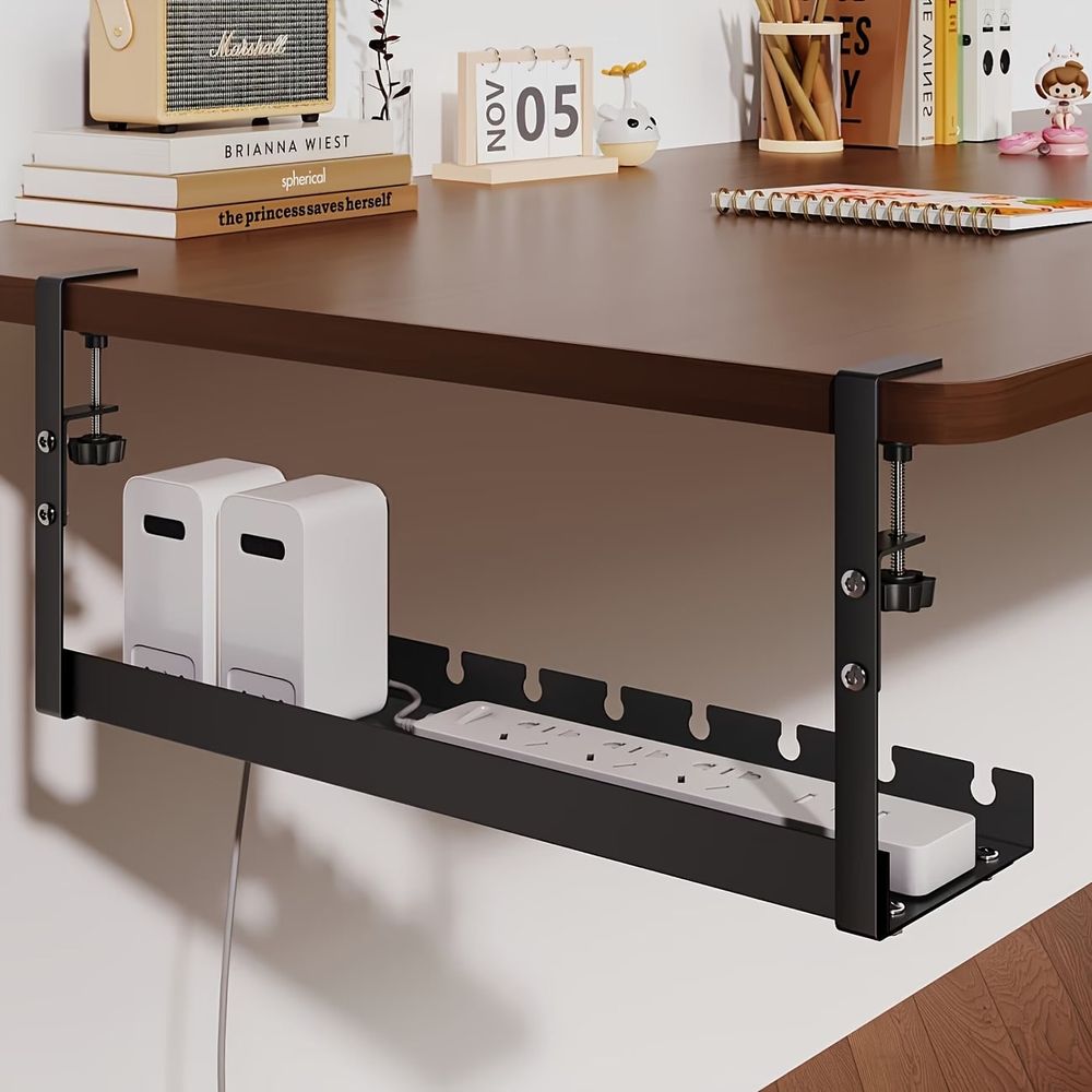 デスクトップケーブル管理トレイ、家庭用収納オーガナイザー、配 - Power Tools Equipment のレビューと価格