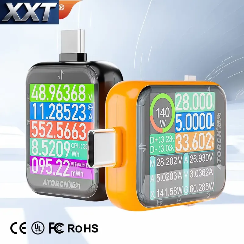XXT T3 USB C電力計テスター 600W DC 0- - Power Tools Types のレビューと価格