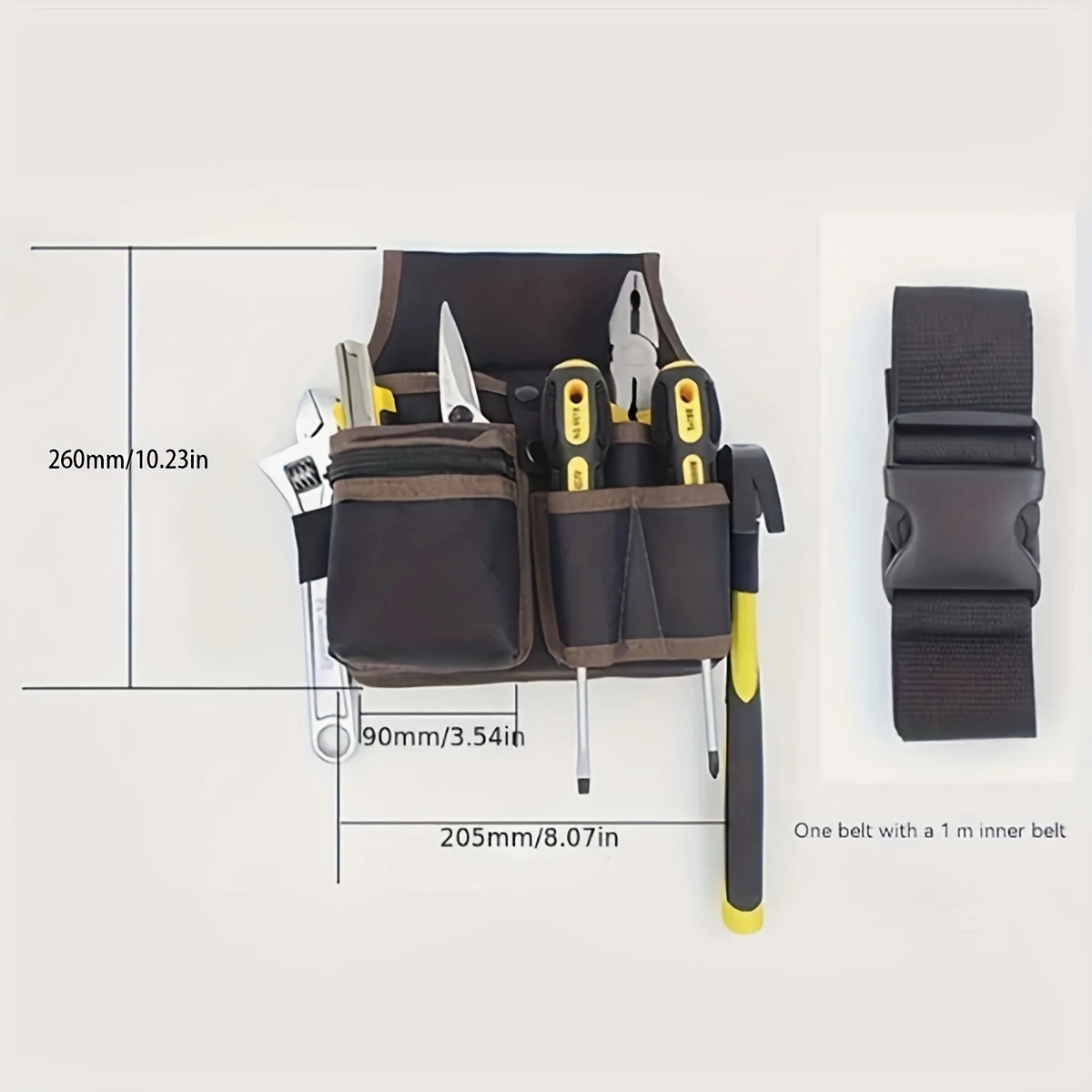 多機能ツール収納バッグポーチベルトハードウェア電気技師ツール - Power Tools Band のレビューと価格