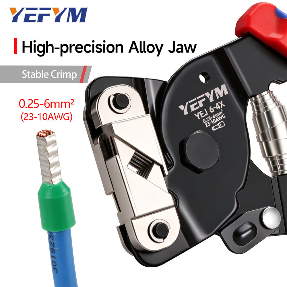 ミニフェルール端子圧着ペンチ YEJ 6-4X 6.61 イ - Power Tools Japan のレビューと価格