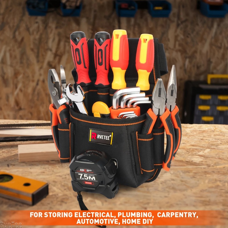 厚みのあるポータブルツールベルトポーチバッグ、8つのプラグポ - Power Tools Band のレビューと価格